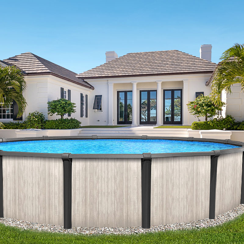 above ground pool